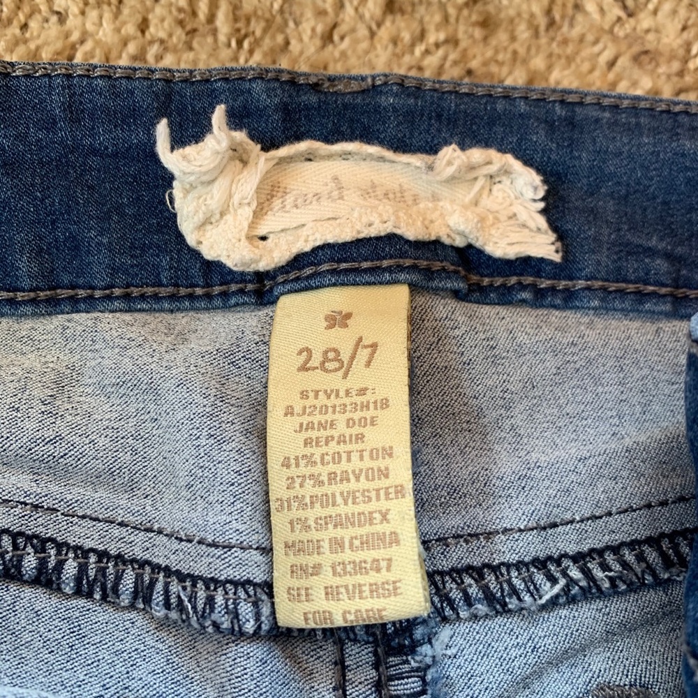 Altar’d State Ripped Blue Jeans - Picture 6 of 10